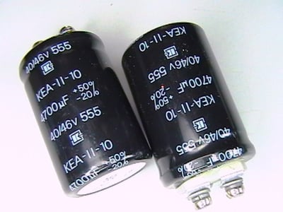 Кондензатор електр. 4700UF/40V 85\'C