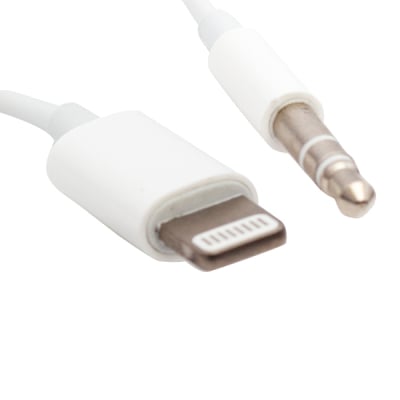 Кабел  CABLE IPHONE LIGHTNING TO 3.5 mm AUX STEREO JH-023