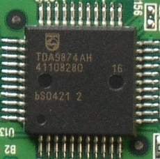 Интегрална схема  TDA9874AH