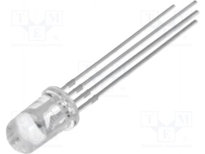 Светодиод 5mm 3 COLOR 4pin