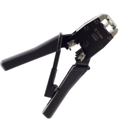 Клещи универ. CRIMPING TOOL YK-500R RJ45 RJ12  RJ11