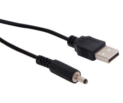 Кабел 3.5mmx1.35mm JACK to USB