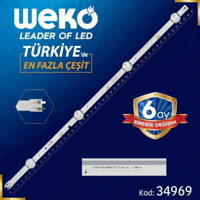 Диодна лента 1 бр/pc  V5DN-480SMB-R4 LED129