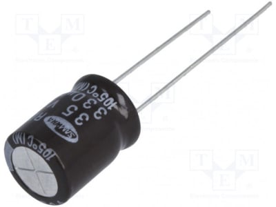 Кондензатор електр.330MF 35V