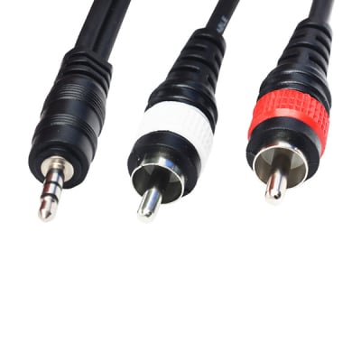 Кабел CABLE 2RCA-3.5 STEREO JACK 5m SLX-857
