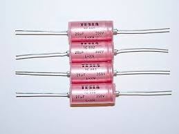 Кондензатор електр. 20uF 350V Axial