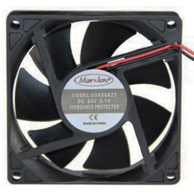 Вентилатор FAN  80X80X25MM 24V 3 PIN