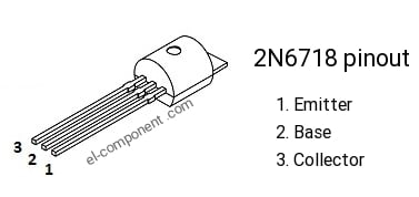 Транзистор 2N6718  D-PACK