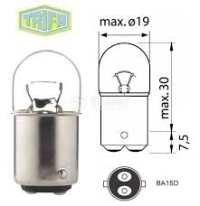 Лампа: миниатюрна-BA15D/24