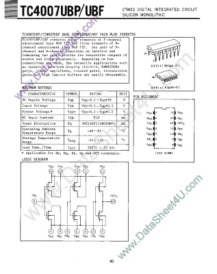 Интегрална схема CD4007UBF SO-14