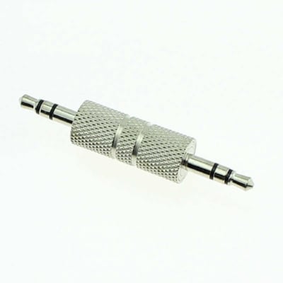 Преходник 3,5 mm мъжки към мъжки аудио адаптер