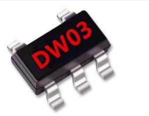 Интегрална схема  DW03 SOT23-5