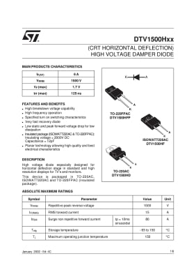 Диод DTV1500