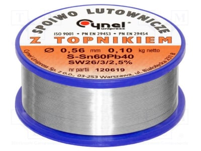 Тинол 60/40 0.56мм 100g SW26 2.5%