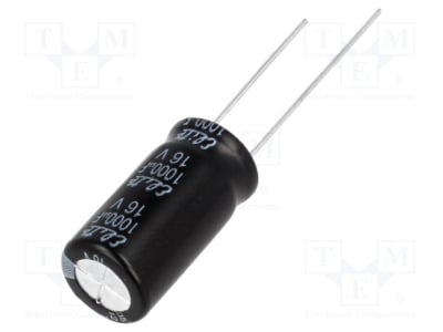 Кондензатор електр 1000MF 16V 105\'C