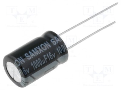 Кондензатор електр.1000MF 16V 85\'