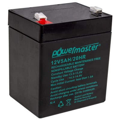 ВЕРТИКАЛНА КВАДРАТНА БАТЕРИЯ 12V/ 5AH  20HR