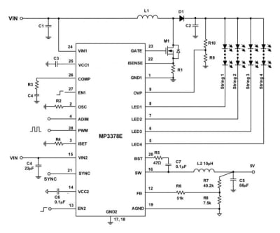 Интегрална схема MP3378GF TSSOP-28