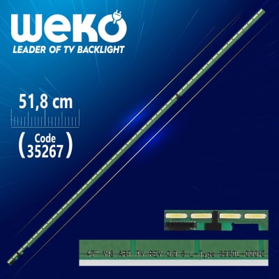 Диодна лента 1 бр/pc  47 INCH V13 ART 6920L-0001C L-TYPE