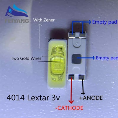 Светодиод 4014 90 MA 3V SMD
