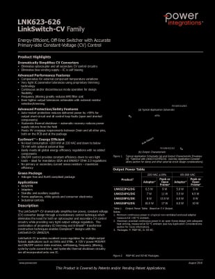 Интегрална схема LNK626PG DIP8/ 7