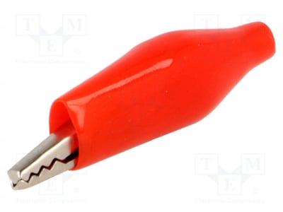 Щипки изолирани черно+червено L-30mm
