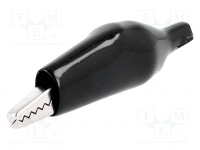Щипки изолирани черно+червено L-30mm
