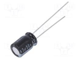 Кондензатор електр.47MF 50V