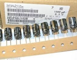 Кондензатор електр 1800MF 10V 105\'C с нисък импеданс