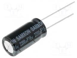 Кондензатор електр.2200UF 35V 85\'C
