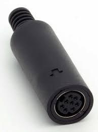 Букса DIN-8  женска DNC-108