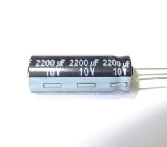 Кондензатор електр.2200MF 10V  105\'C