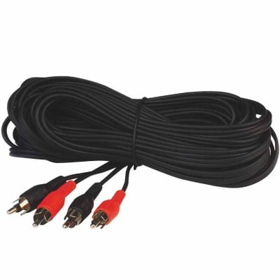 Кабел с накр. 2 RCA- 2 RCA 20m