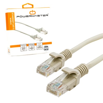 Кабел UTP CAT5 RJ45/RG45 30M в кутия