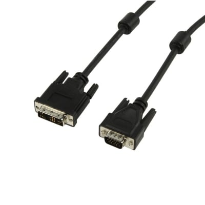 Кабел  DVI 24+1 Male-VGA 15 Male 10M