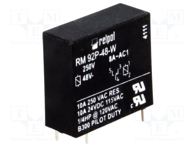 Реле RM-92-P-48W