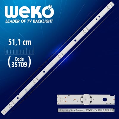 Диодна лента 1 бр/pc  49inch_Panasonic 3PCM00747