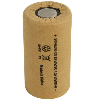 Батерия 1.2V 1300mAh  (NiCD)sp-1300sc