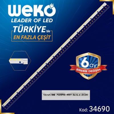 Диодна лента 1 бр/pc  42INCH SNB 7020PKG 60EA REV0.6 131220