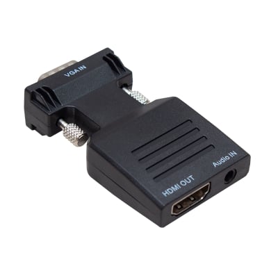КОНВЕРТОР VGA IN+Audio To HDMI OUT HD