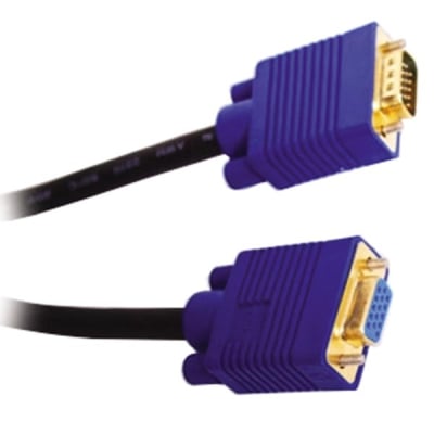 Кабел  VGA мъжки - VGA женски 1.8m