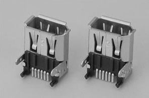 Букса IEEE1394-H Socket SMD