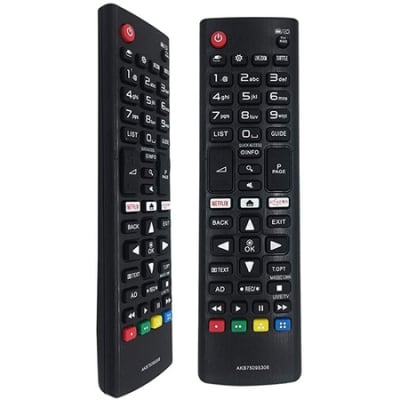Дистанционно управление AKB74915305 Netflix Amazon 1165