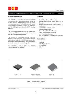 Интегрална схема AP3608EM-G1  SOP-20