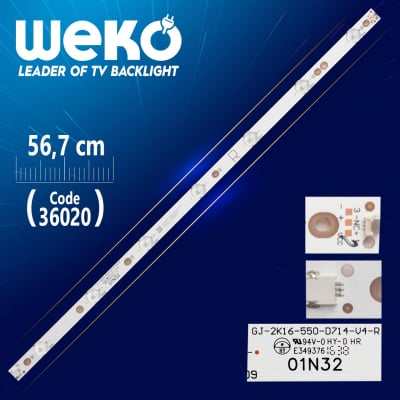 Диодни ленти комплект 14pcs  TPT550U2 ,01N31 & 01N32  GJ-2K16-550-D714-V4-R