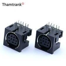 Букса SVHS Socket Mount 9pin panel