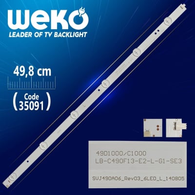 Диодни ленти 1 бр/pc SVJ490A06_REV03_6LED_L