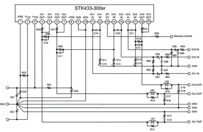 Интегрална схема STK433-300 Original