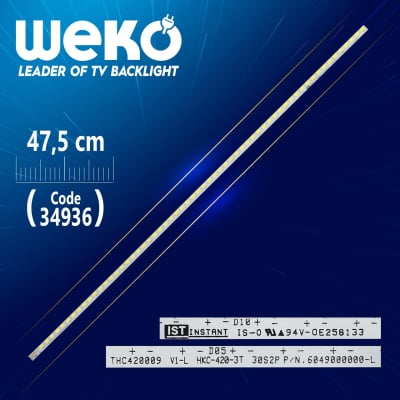 Диодна лента 1 бр/pc  Led backlight THC420009 V1-L