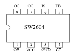 Интегрална схема SW2604A DIP-8